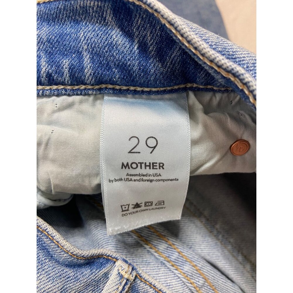 NWT Mother The Spitfire Sneak I Confess Relaxed Fit Baggy Jeans-sz 29 - Picture 12 of 14